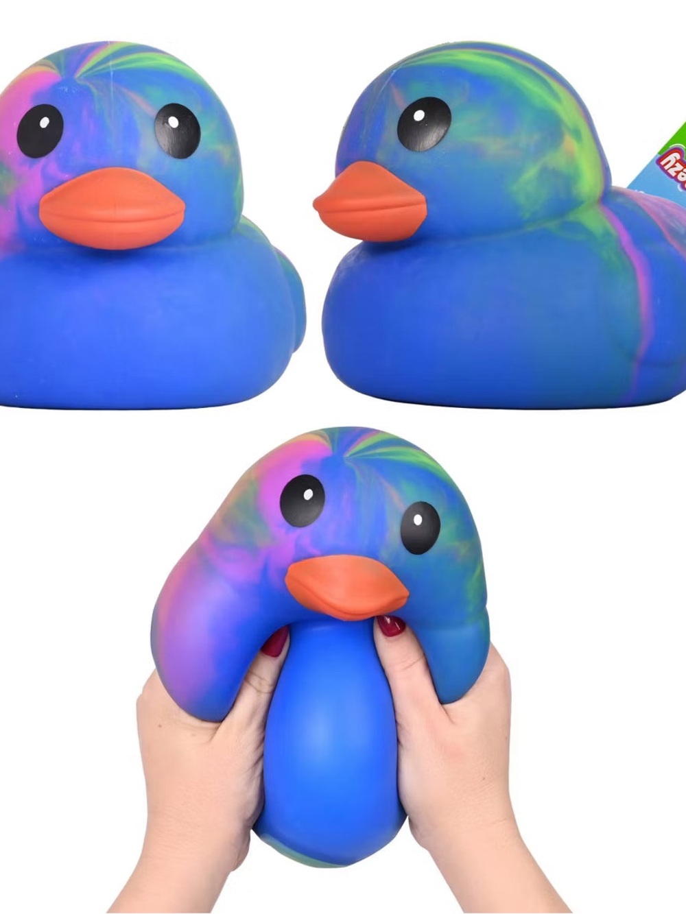 Squeeezy | Viral Squishy Duck | Anxiety Relief Toy |  Squeezeable | Colors Vary
